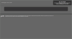 Desktop Screenshot of newtype-usa.com